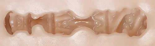 Giselle: 15kg Platinum Silicone Thigh-High Poseable Torso sex doll masturbator